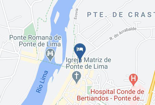 Ponte De Lima - Restaurante Sao Joao Maps