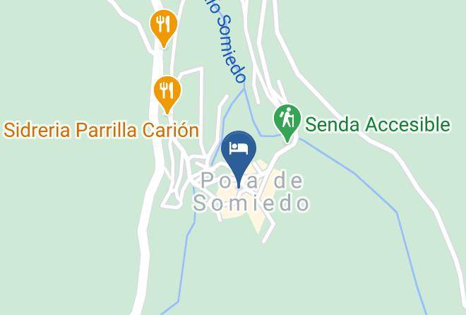 Asturias - Restaurante Somiedo Maps