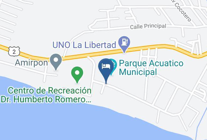La Libertad - Restaurante Tropico Magico Maps