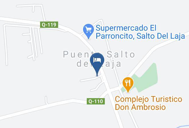 Los Angeles - Restaurante Y Cabanas Panamericano Maps