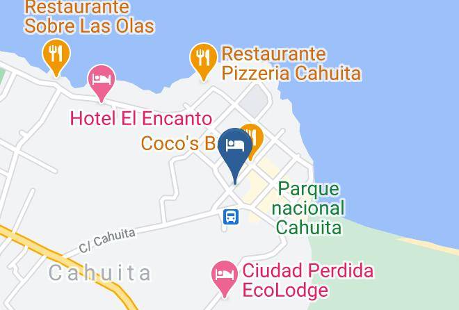 Talamanca - Restaurante Y Cabinas Vaz Maps