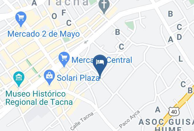Tacna - Restaurante Y Hospedaje Tradiciones Del Inka Maps