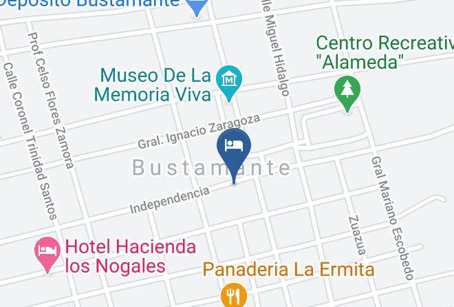 Bustamante - Restaurante Y Hotel Ancira Maps