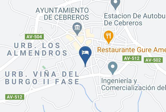 Avila - Restaurante Y Hotel El Castrejon Maps