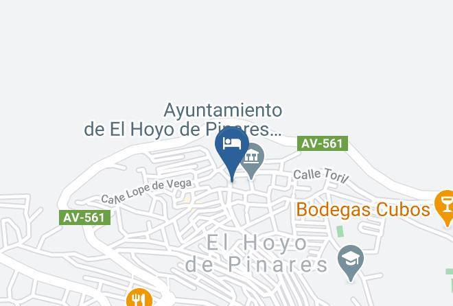 Avila - Restaurante Y Hotel El Estanco Maps