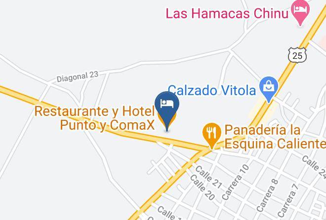 Chinu - Restaurante Y Hotel Punto Y Comax Maps