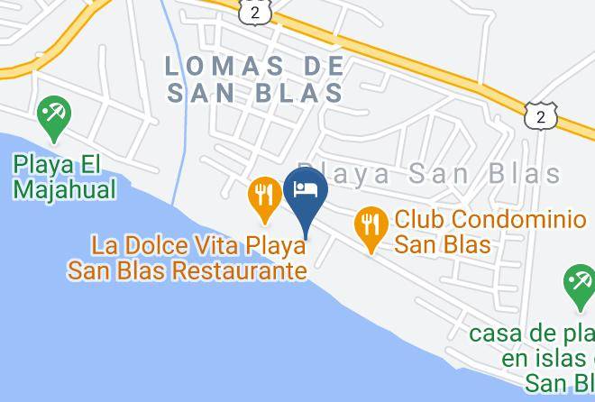 La Libertad - Restaurante Y Hotel Sol Bohemio Maps