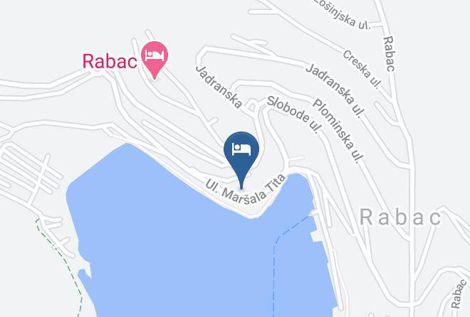 Labin - Restaurant&hotel Nostromo Maps
