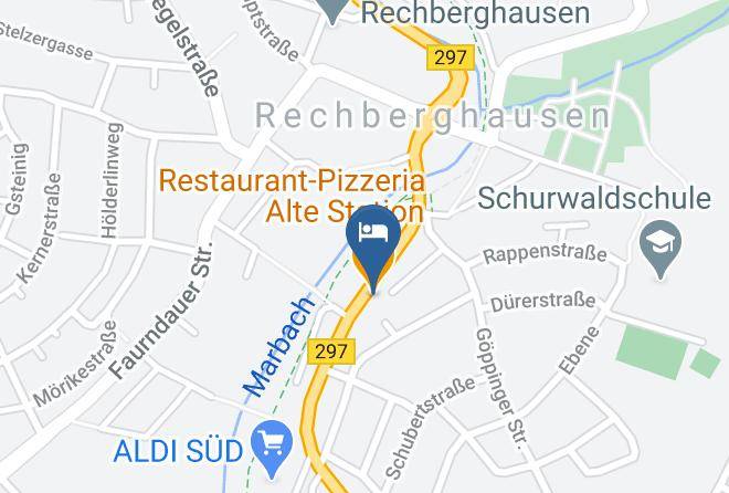 Goppingen - Restaurant Pizzeria Alte Station Maps