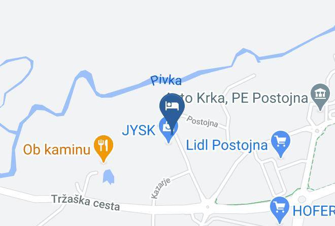 Postojna - Restavracija Erasmus Maps