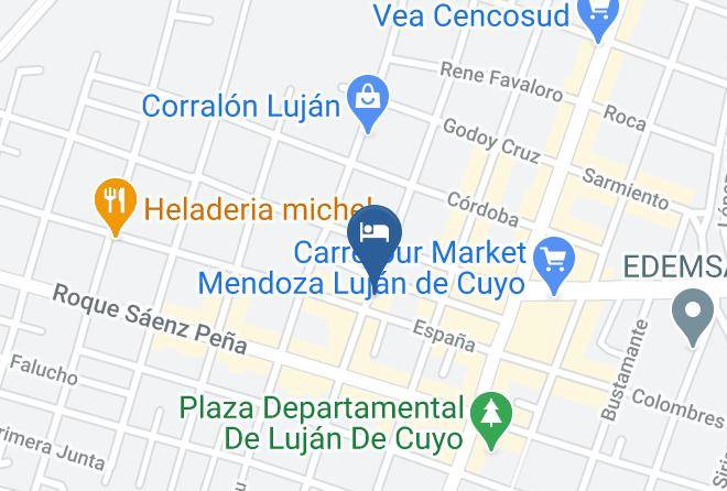 Lujan De Cuyo - Resto Bar Hotel Artistico Patricios Maps