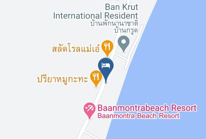 Amphoe Bang Saphan - Resto Sea Resort Ban Krut Maps