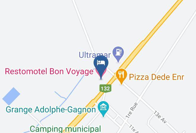 Rimouski Neigette Regional County Municipality - Restomotel Bon Voyage Inc Maps