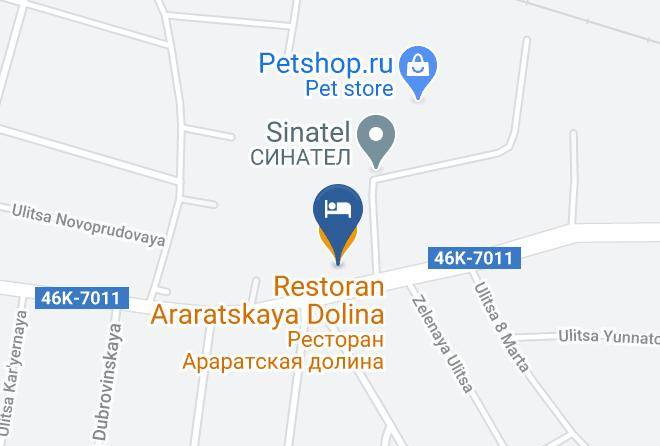 Balashikha - Restoran Araratskaya Dolina Maps
