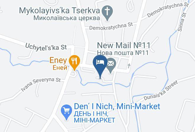 Chernivtsi - Restoran Baronskyy Dvir Maps