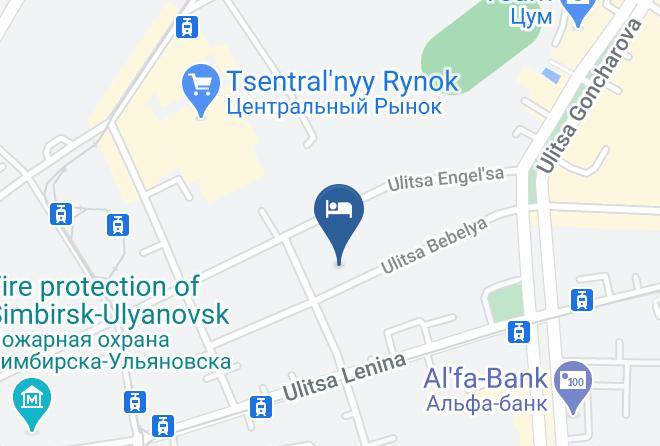 Ulyanovsk - Restoran Barselona Maps