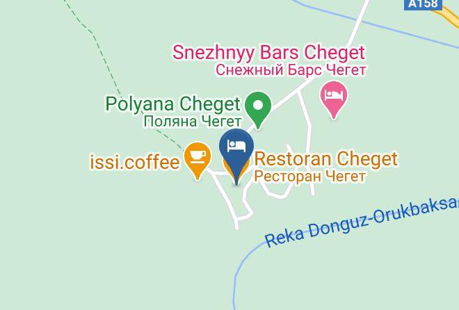 Elbrussky District - Restoran Cheget Maps