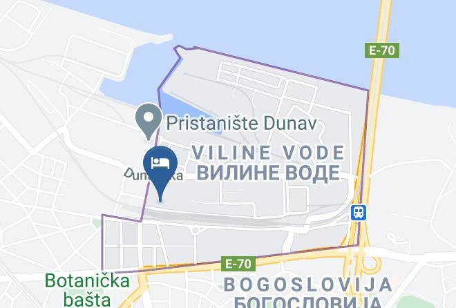 Belgrade City - Restoran Duga Maps