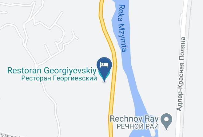 Sochi - Restoran Georgiyevskiy Maps