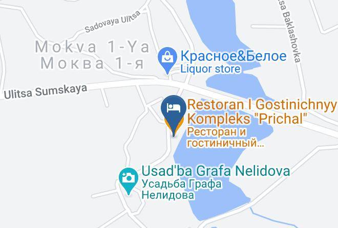 Kursky District - Restoran I Gostinichnyy Kompleks Prichal Maps