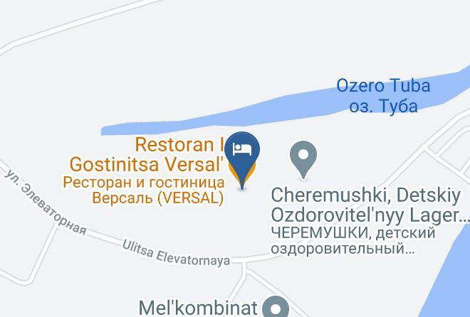Ufa - Restoran I Gostinitsa Versal' Maps