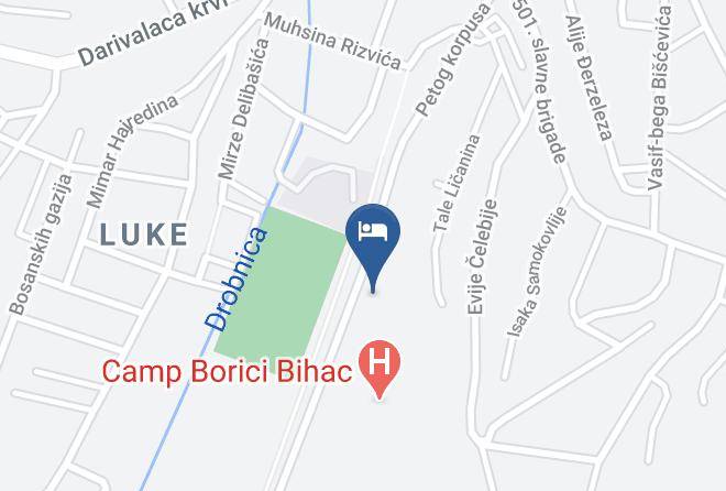 Unsko Sanski - Restoran I Prenociste Lovac Maps