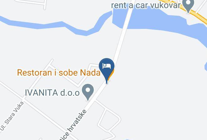 Vukovar - Restoran I Sobe Nada Maps