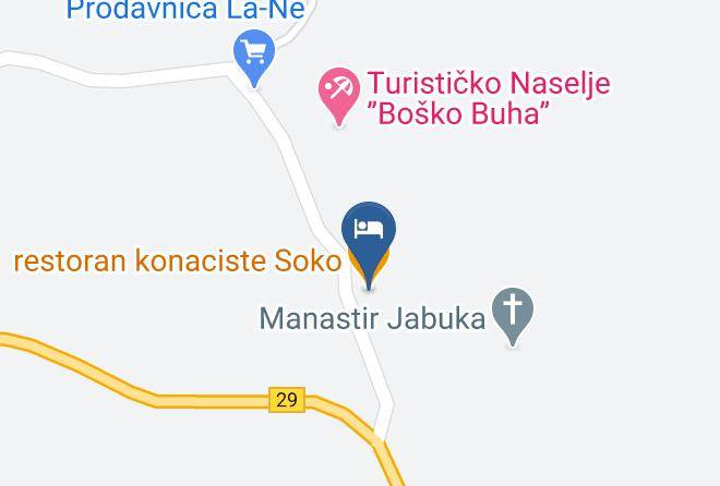 Restoran Konaciste Soko Map