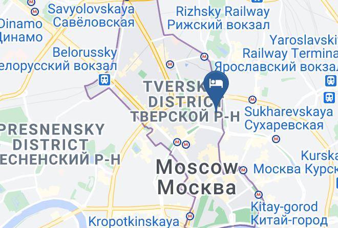 Moscow - Restoran Neobyknovennyy Maps