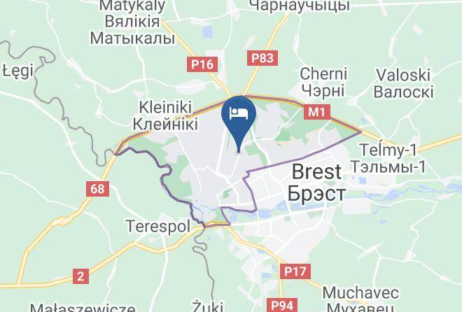 Brest Cityncil - Restoran Serebryanyy Taler Maps