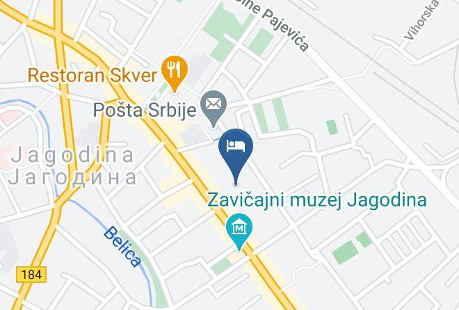 Restoran Sky&sky Jagodina Map