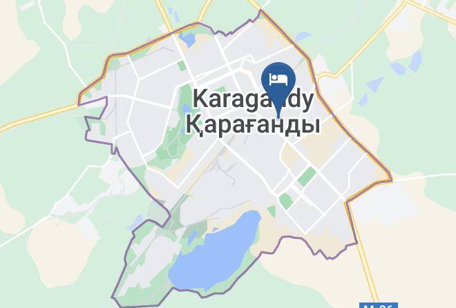 Karaganda - Restoran Sultan Maps