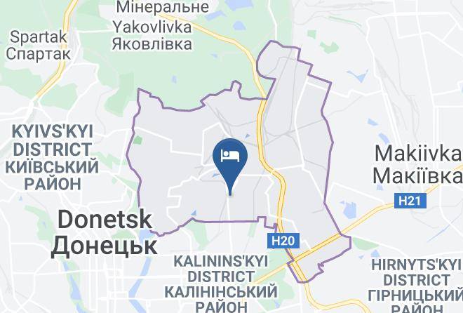 Makiivka - Restorannyy Kompleks Malynovka Maps