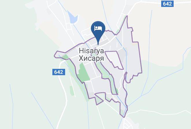 Hisarya - Restorant Hotel Tsezar Maps