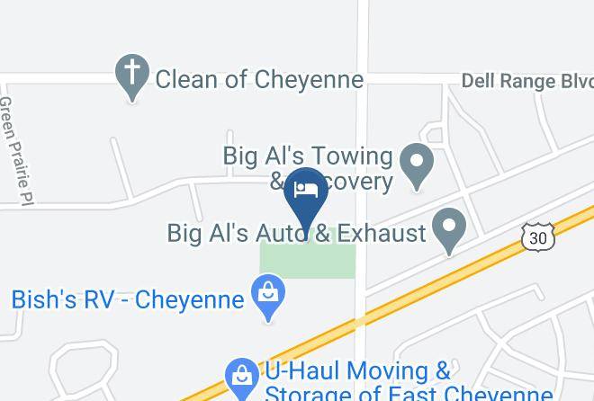 Laramie - Restway Travel Park Maps