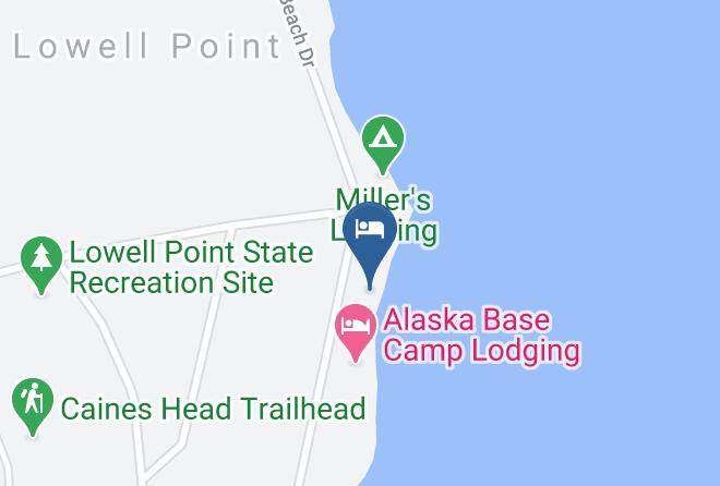Kenai Peninsula Borough - Resurrection Lodge On The Bay Maps