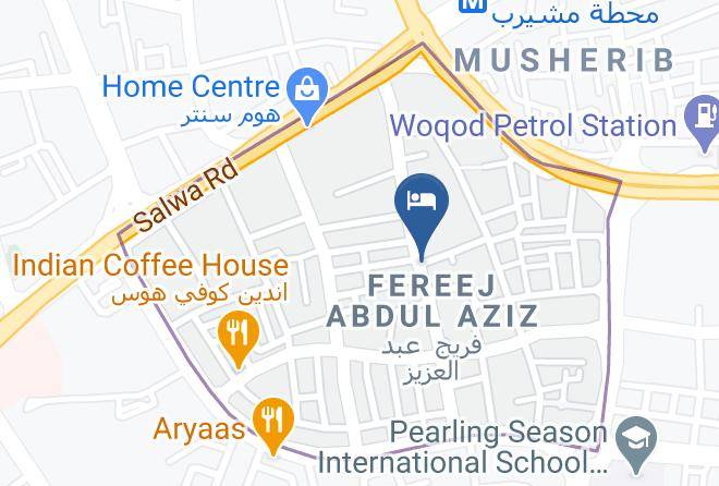 Doha - Retaj Inn Maps