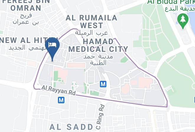 Doha - Retaj Residence Al Sadd Maps