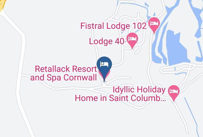 Cornwall - Retallack Resort And Spa Cornwall Maps
