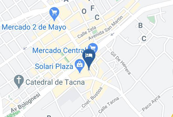 Tacna - Retama Hotel Tacna Maps