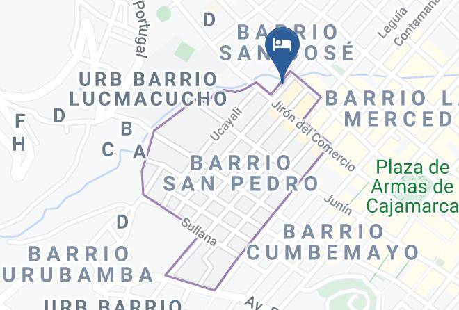 Cajamarca - Retamas Hotel Ii Maps