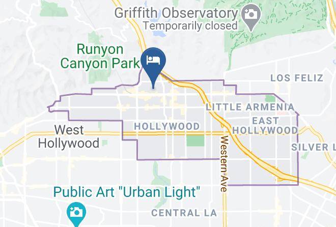 Los Angeles - Retan Hotel Maps
