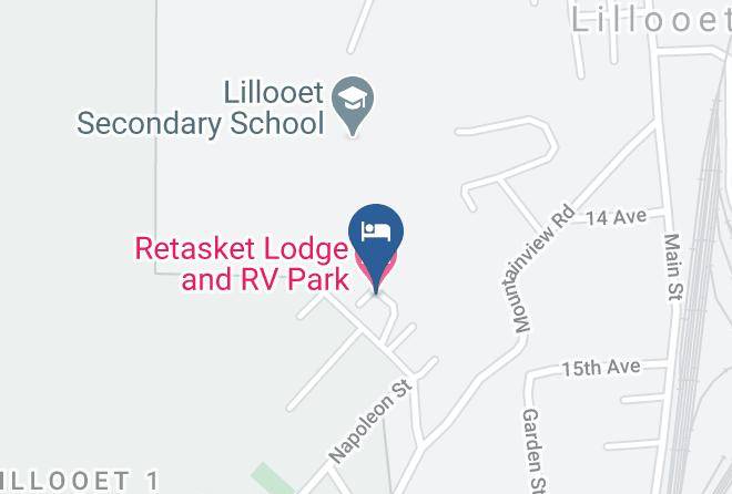 Squamish Lillooet - Retasket Lodge And Rv Park Maps
