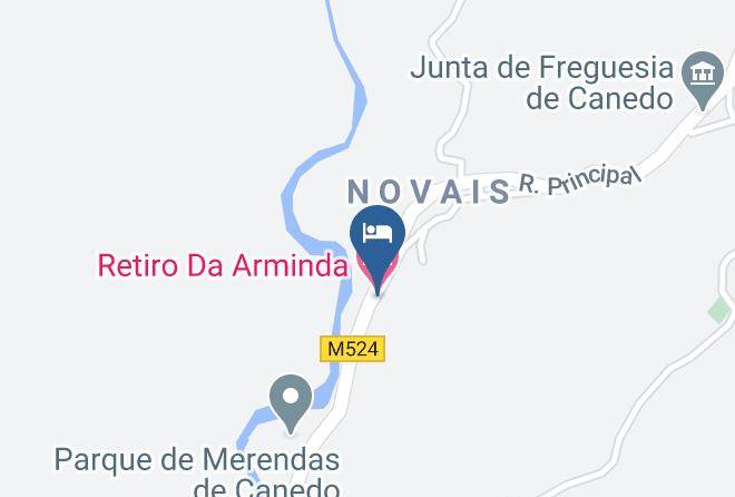 Ribeira De Pena - Retiro Da Arminda Maps
