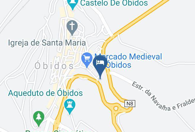 Obidos - Retiro Do Castelo Maps
