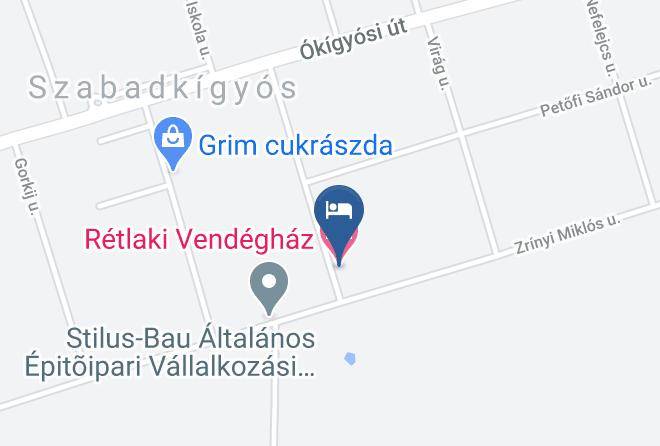 Retlaki Vendeghaz Map