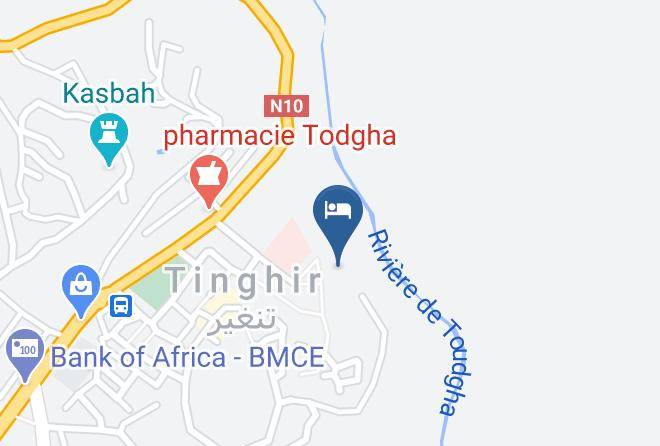 Tinghir - Retour Au Calme Maps