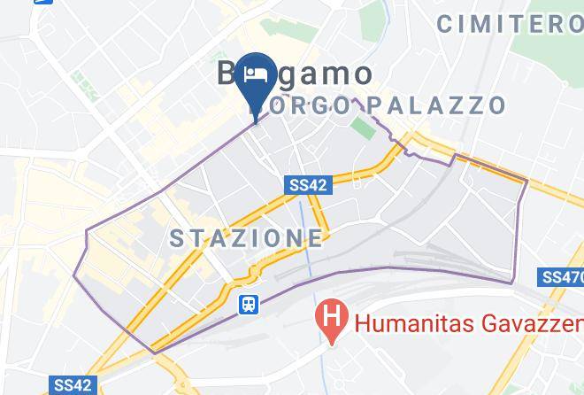 Bergamo - B&b Donizetti Maps