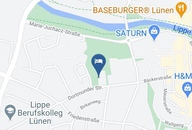Unna - Retro Art Hotel Lunen Maps