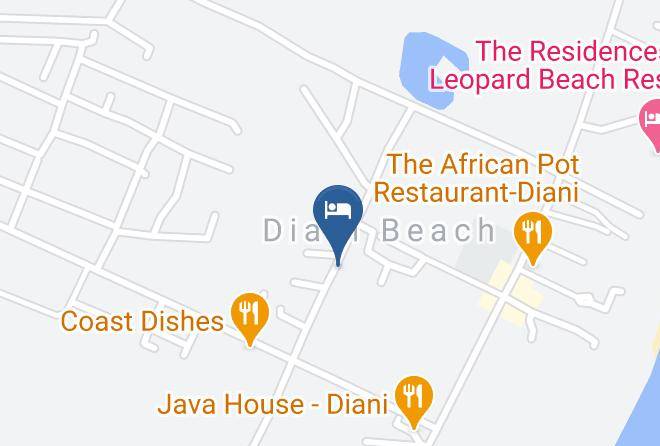 Kwale - Retro Boutique Hotel Maps